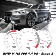 Stage 2! BMW M5 F90 avec 775 PS et 900 NM de Mcchip-DKR