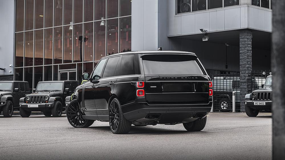 All In Black Range Rover Autobiography By Kahn