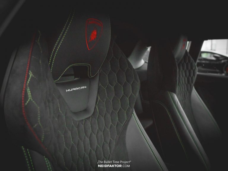 "THE BULLET TIME PROJECT" - envy factor Lambo interior