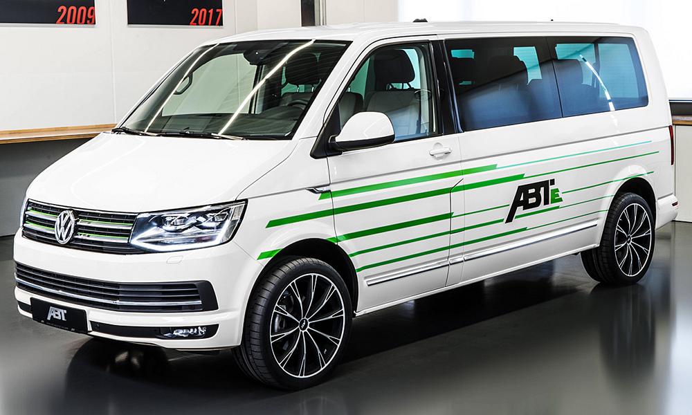 ABT E Transporter Die IAA elektrisiert   VW zeigt Neuigkeiten zur Autoshow