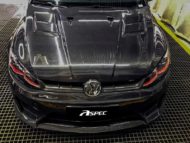 يرقي! طقم هيكل الكربون الكامل Asspec PPV400S في سيارة VW Golf