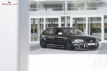 En haut: Audi S3 (8P) avec jantes Project 3.0 et suspension pneumatique