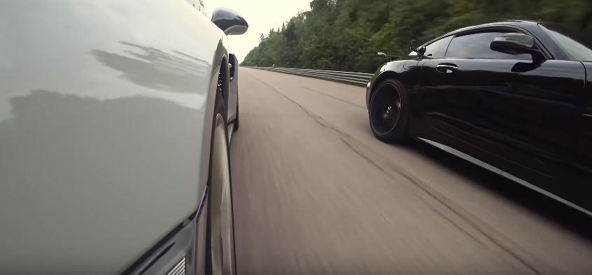 فيديو: بورشه 911 GT2 RS مقابل 650 حصان مرسيدس AMG GT R