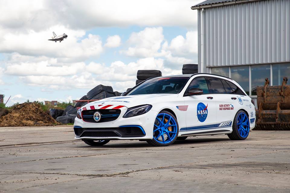 Stay on the ground - Project NASA Mercedes-Benz C63s AMG