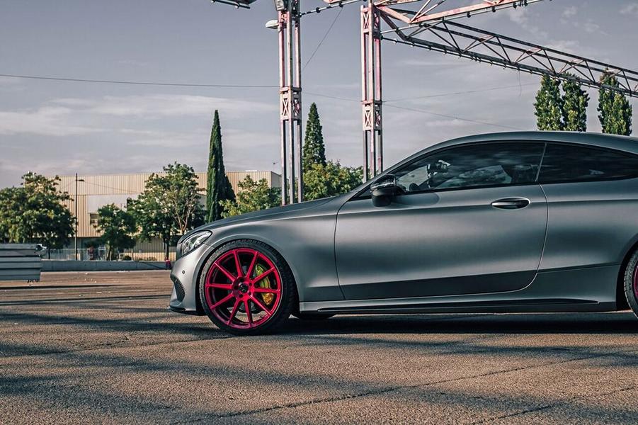 Mercedes C-Class Coupe on Barracuda Project 2.0 rims
