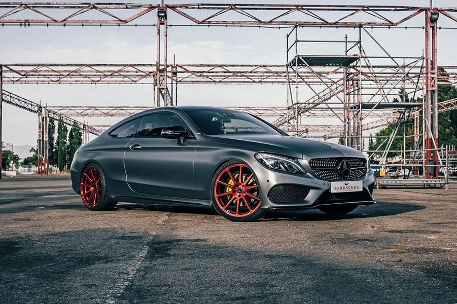 Mercedes C-Class Coupe on Barracuda Project 2.0 rims