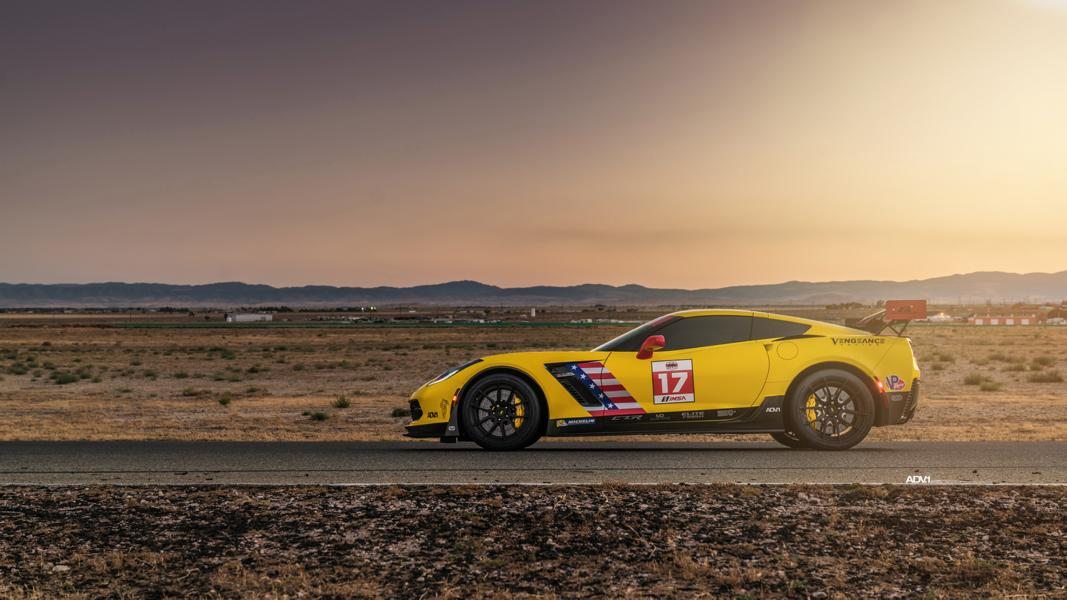 Corvette C7 Z06 ADV.1 Vengeance Tuning 2018 23 Heftig: 850 PS Corvette C7 Z06 auf 20 Zoll ADV.1 Felgen