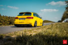 وحشية - أودي RS3 Sportback مع حواف Airride وVossen