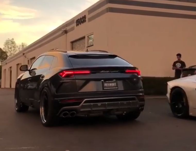 Video: Fantastisch - Lamborghini Urus op 24 inch velgen
