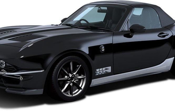 Transformation: Mazda MX-5 becomes Chevrolet Corvette C2