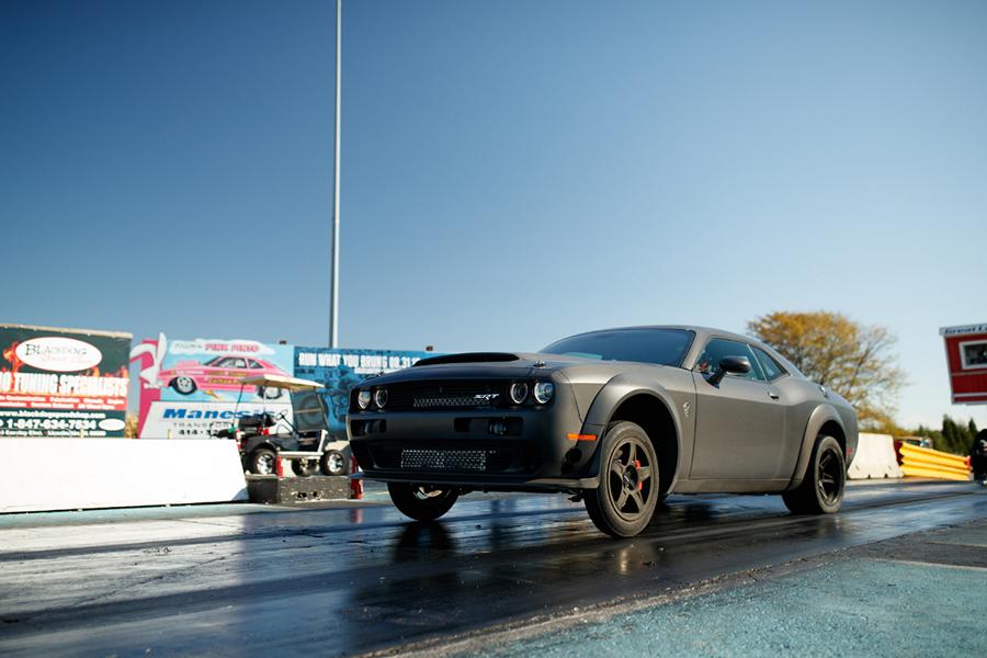 Speedkore Lucifer Dodge Demon BiTurbo Tuning 2 Dominic Toretto Style   der Wheelie mit dem Fahrzeug!