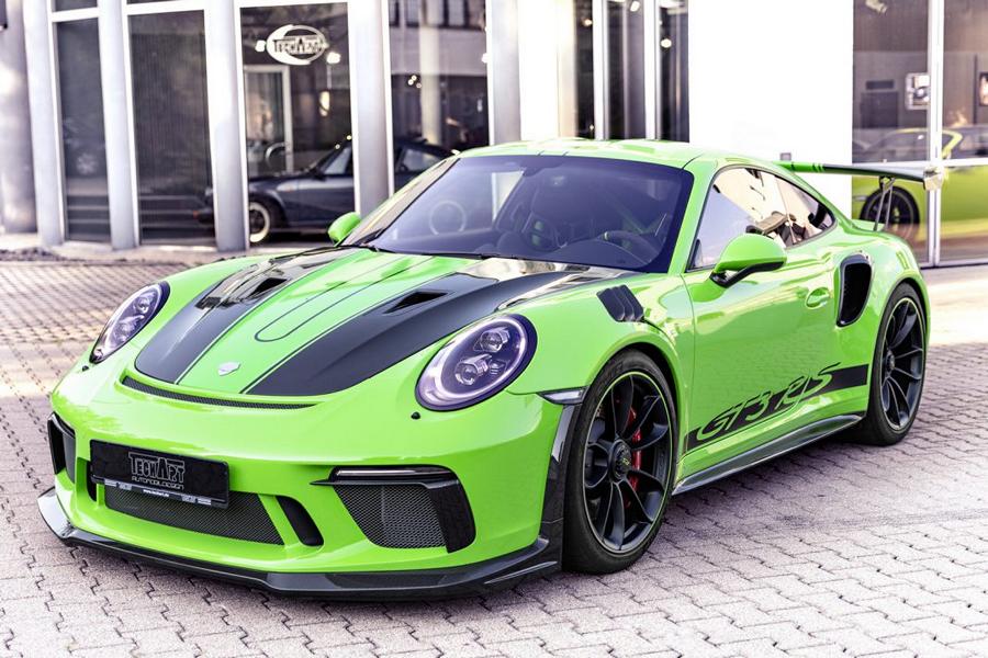 TECHART Porsche 911 GT3 RS Carbon Parts Tuning 2018 5 Carbonisiert: TECHART Porsche 911 GT3 RS mit Carbon Parts