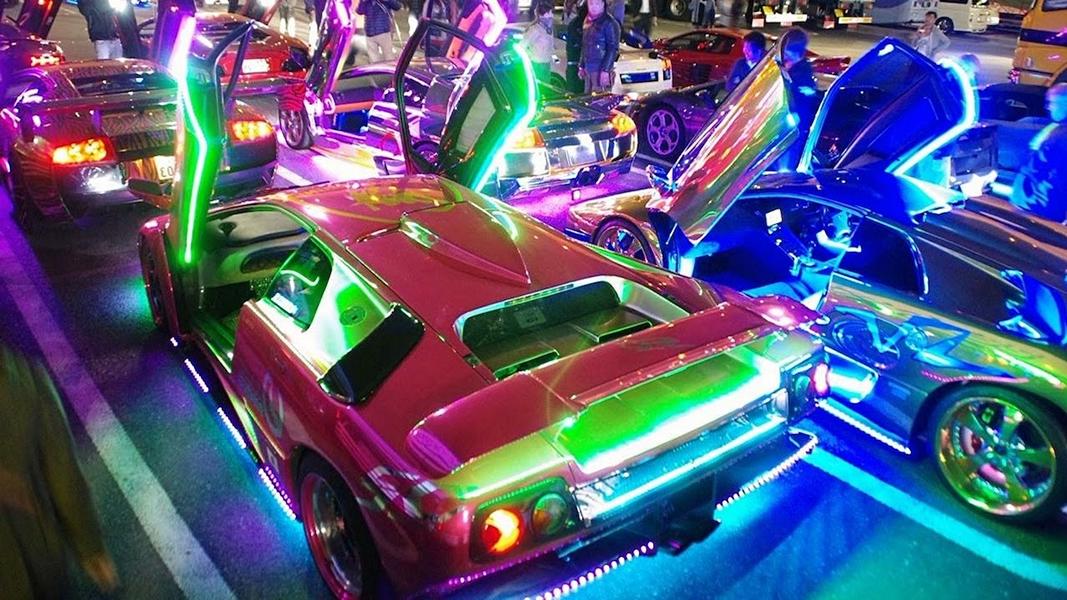 Tuning LED Japan Autos Beliebt: Tuning mit LEDs   doch was ist rechtlich erlaubt?