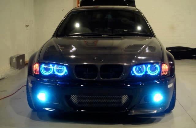 Tuning Modifikationen Beleuchtung BMW Angel Eyes Licht ins Dunkel   Modifikationen an der Beleuchtung
