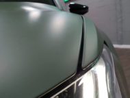 Caldo - Fogliame pieno in verde opaco su 2018 Audi A7 (C8)