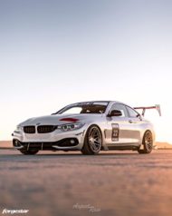 For the Racetrack - BMW 435i Coupe on Forgestar Alu's