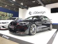 طقم هيكل مصنوع من الكربون من تصميم ثلاثي الأبعاد لسيارة BMW M3 F5