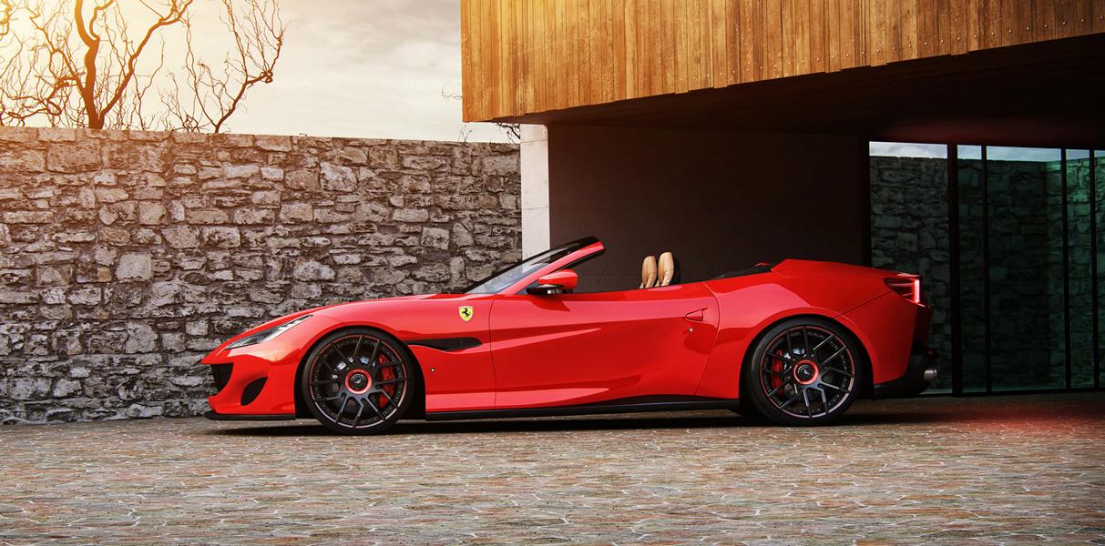 Ferrari Portofino Chiptuning Alufelgen Wheelsandmore 1 Weltpremiere: Ferrari Portofino mit 680 PS von Wheelsandmore