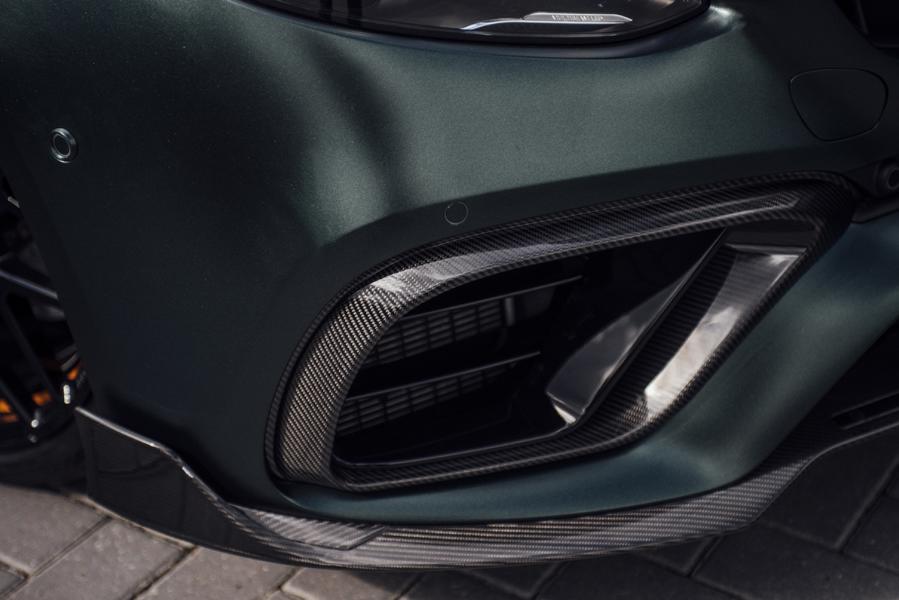Smaragdgrün Folierung Brabus Mercedes E63s W213 Tuning Fostla 3