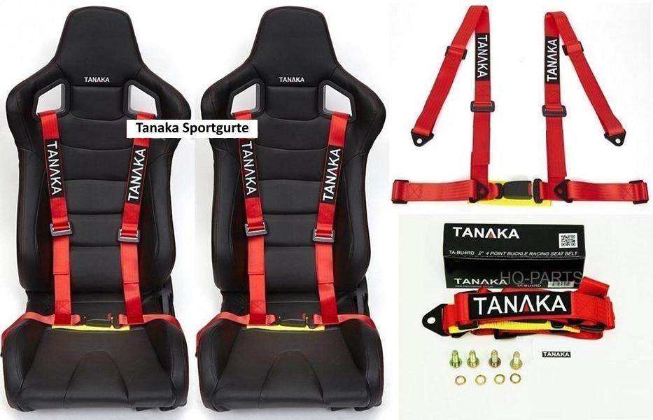 Tanaka Sicherheitsgurte Sportgurte Tuning Sport Sicherheitsgurte nachrüsten   Was gibt es zu beachten?