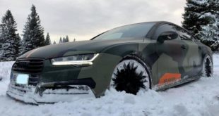 2018 Audi A7 C7 Sportback Performance camouflage Folierung Tuning 62 e1545053293126 310x165 Crazy: 2018 Audi A7 Performance mit camouflage Folierung