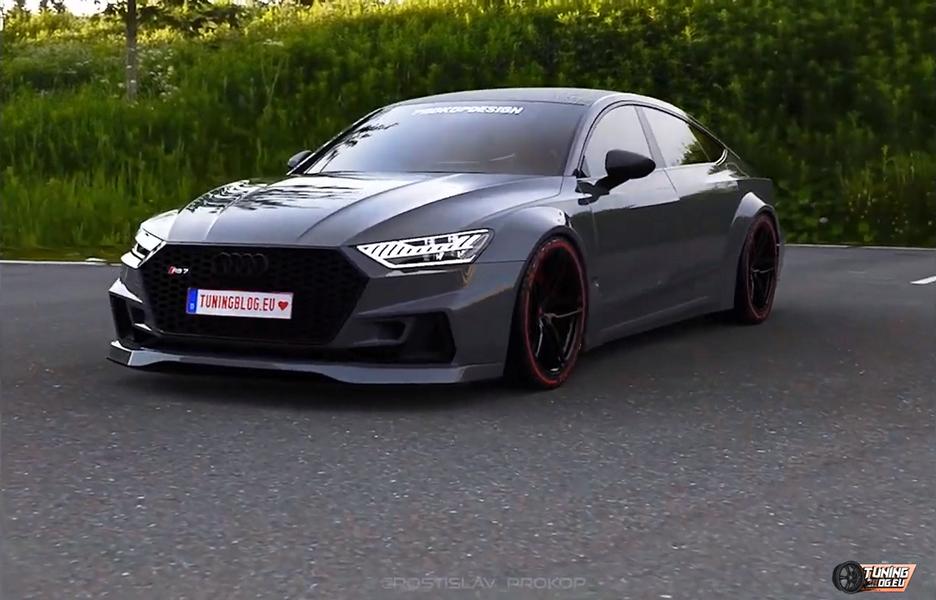 2019 Audi RS7 E C8 Sportback Widebody 900 PS Tuning 1