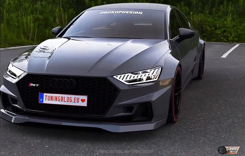 2019 Audi RS7 E C8 Sportback Widebody 900 PS Tuning 2
