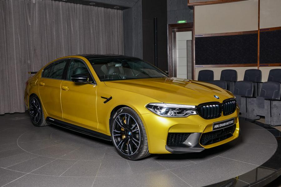 Austin Yellow BMW M5 Competition F90 Schnitzer Tuning 18