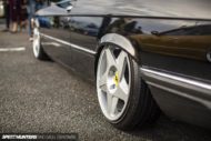 Cleaner Klassiker: BMW 323i (E21) auf Ferrari 348 Felgen