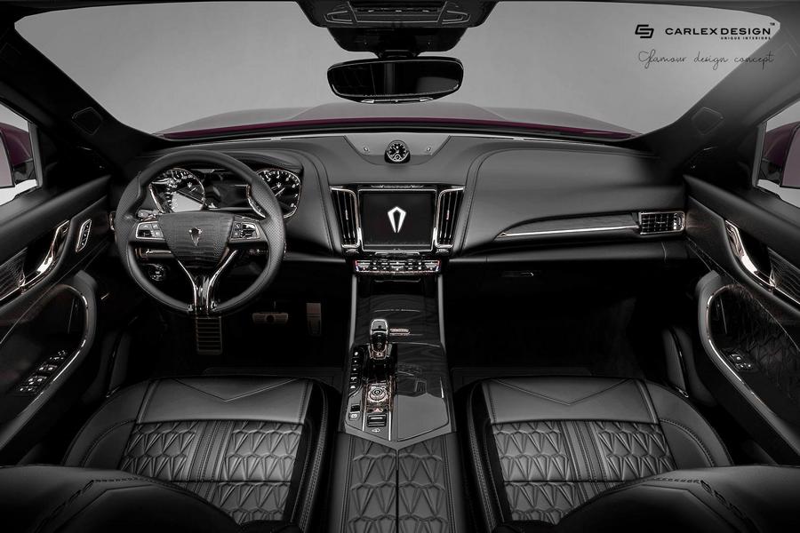 Black Beauty Carlex Design Maserati Levante Interieur