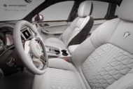Porsche Macan interior in rose gold and with nappa leather