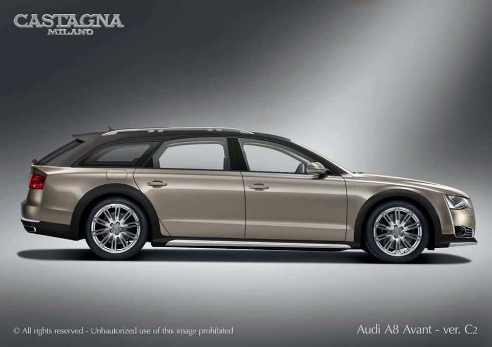 Castagna Milano &#8211; Audi A8 Avant Allroad W12 Concept