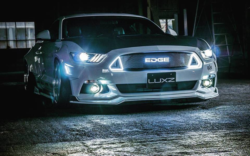 Ford Mustang with "R" Bodykit from tuner Edge Customs