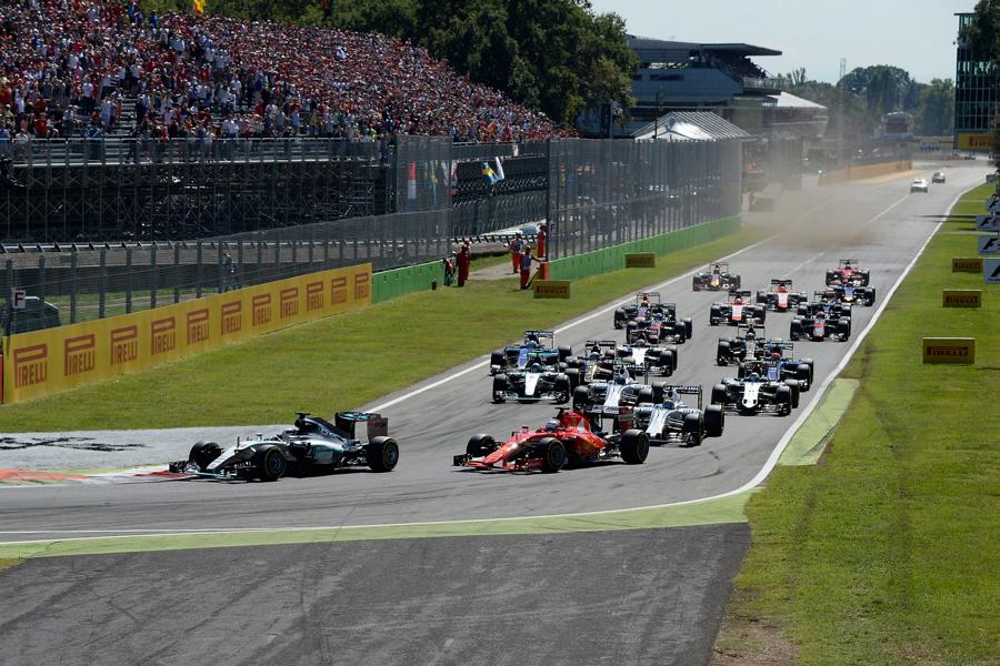 Formel 1 Rennstrecke Monza