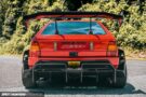 مجنون: 1993 سيارة Lancia Delta Integrale Evo II ذات الجسم العريض المصنوعة من الكربون
