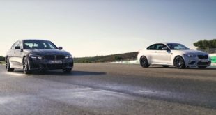 BMW M340i G20 gegen M2 Competition 310x165 Video: Flott BMW M340i (G20) gegen M2 Competition