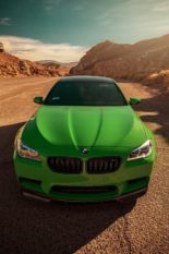 BMW M5 F10 20 Zoll Zito ZF03 Felgen signal green tuning 15 155x233 Grünes Biest   BMW M5 (F10) auf 20 Zoll Zito ZF03 Felgen