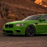 BMW M5 F10 20 Zoll Zito ZF03 Felgen signal green tuning 6 155x155 Grünes Biest   BMW M5 (F10) auf 20 Zoll Zito ZF03 Felgen
