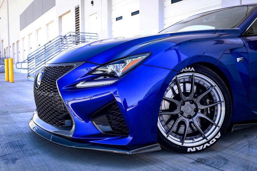 Lexus RCF on HCA162S Alus and with Carbon Bodykit