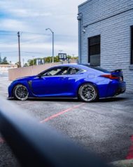Lexus RCF on HCA162S Alus and with Carbon Bodykit