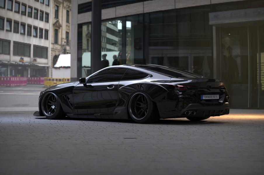 2019 Widebody BMW M8 G15 competition tuningblog 9 2019 Widebody BMW M8 (G15) mit 900 PS by tuningblog