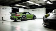 فيديو: TIKT Mercedes AMG GTR Pro vs. Techart Porsche GTstreet RS