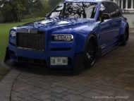 Rendu: kit de carrosseries larges sur le SUV Rolls-Royce Cullinan