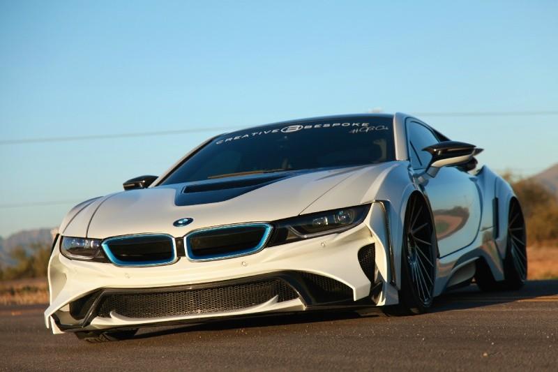 Fat widebody BMW i8 from the tuner Creative Bespoke