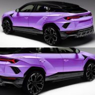Widebody Lamborghini Urus Pink Lila Tuning Kahn Design 2 190x190