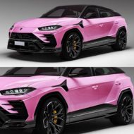 Widebody Lamborghini Urus Pink Lila Tuning Kahn Design 3 190x190