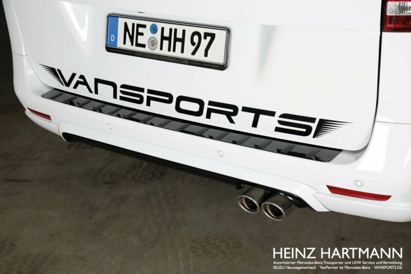 white SportsVan Mercedes Vito 119 Mixto by Hartmann W447 Tuning 5 white SportsVan: Mercedes Vito 119 Mixto by Hartmann