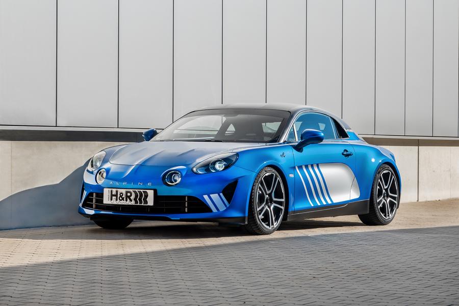 Pure perfection: Alpine A110 with H & R sport springs