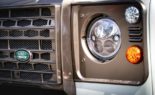 Land Rover Defender UVC D130 V8 as "Project Barge"