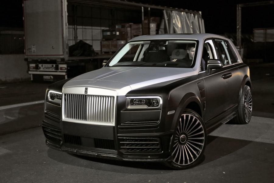 Rolls Royce Cullinan Mansory Black Plate Edition